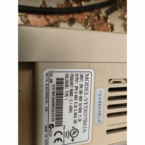 【维修议价】台达变频器3.7KWVFD037B43A功能包议价823