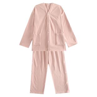 冬季艾灸服加绒加厚前后开衫男女开背按摩针灸拔罐刮痧中医理疗服