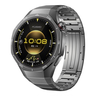 适用华为gt6pro表带watch gt5pro手表表带gt6的钛金属4运动原装同款智能钛合金新款男高级专用男士系列钢带款