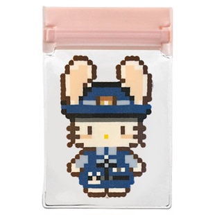 拼豆包装袋成品收纳作品保护套透明展示自封袋材料分装防尘补充包