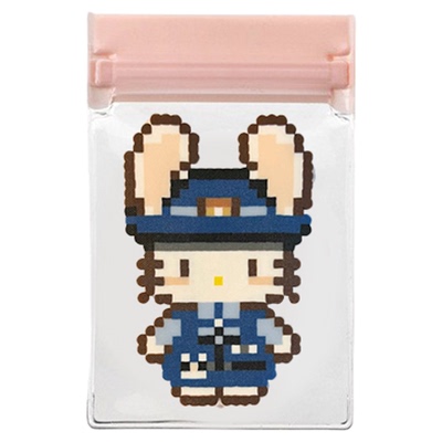 亿美家品拼豆成品收纳袋加厚