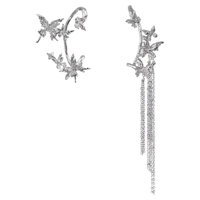 蝴蝶锆石小众设计感轻奢耳骨夹