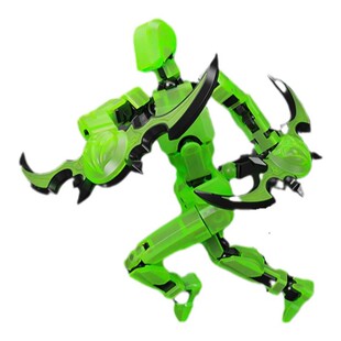 伊利丹多关节可动人偶磁吸新款3d打印dummy幸运13萝卜人儿童玩具6