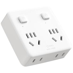 公牛插座面板多孔转换插头转换器分插器超薄一分二四插排排插插线板正品旗舰带开关多功能插板电源插座扩展器