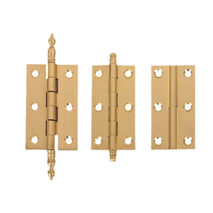 黄铜暗装合页木箱盒子柜子铰链实木门平开合页中式橱柜门子母合页