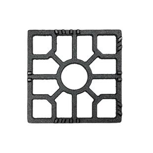 燃气灶辅助锅架防滑小奶锅架子配件四五爪通用方形铸铁煤气灶支架