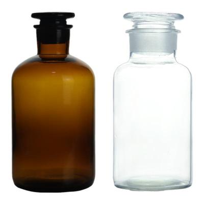 棕色白色广口瓶大口/小口 试剂瓶 磨口瓶30/60/125/500/1000ml