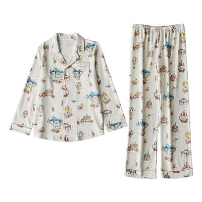 长袖纯棉睡衣OAKFAMILY