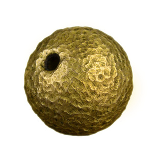 手工纯铜黄铜跌打实心圆珠顶腰珠子星月菩提配饰金刚凤眼diy隔珠