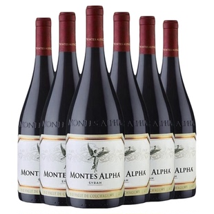 montes蒙特斯欧法西拉佳美娜梅洛马尔贝克红葡萄酒智利进口干红