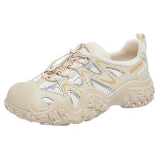 骆驼女鞋2026春夏户外登山鞋情侣款丑萌鞋老爹鞋时尚休闲鞋