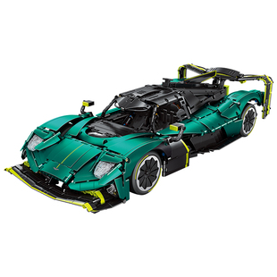 【顺丰包邮】异启积木阿斯顿马丁女武神积木玩具模型积玩视界推荐