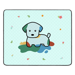 宠物尿垫狗狗尿布训练垫变盆垫狗失禁垫防滑重复可洗垫成人尿片