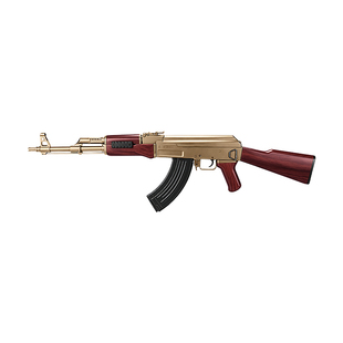 司骏AK47后坐力电动金齿阿卡突击玩具枪三角洲行动wargame发射器