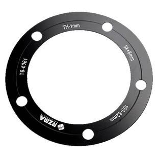 电摩245刹车盘增高垫片调居中82内径铝合金瑞祖玛高精密五孔法兰