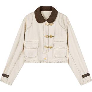 UOOYAA/乌丫「City Hunter」系列做旧脏洗工装外套