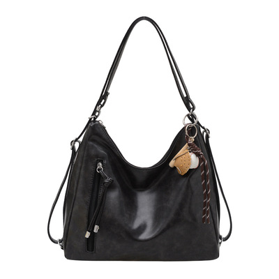 斜挎复古大容量腋下单双肩包女包