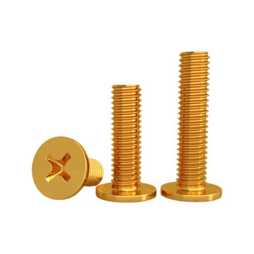 镀铜金色CM薄头螺丝大扁平头十字小螺丝钉M2M2.5M3M4M6头5-12GG