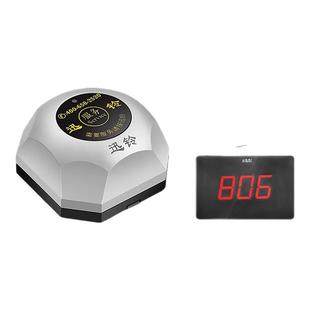 迅铃呼叫器无线茶楼餐厅饭店餐饮店按钮铃讯玲无限服务铃灯员按铃