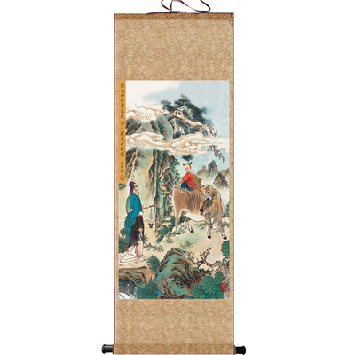 丝绸水浒传四大名著宣纸仿古国画