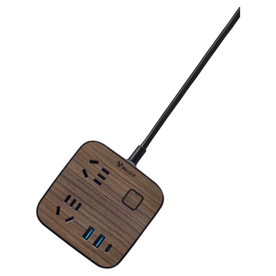 公牛大理石纹插座插线板20瓦快充