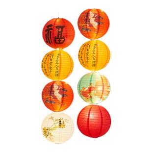 2026元宵新年装饰国风灯笼串客厅氛围场景挂件过年春节风铃铃铛