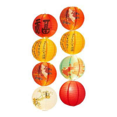 客厅新年装饰灯笼2026