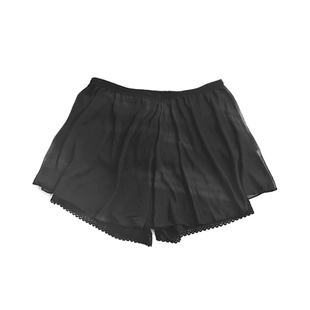 贴身日记莫代尔棉三分打底裤蕾丝假两件保险防走光安全裤女短裤夏