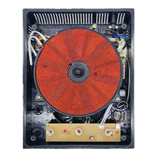 内嵌式隐形隐藏电磁炉嵌入中岛台火锅岩板餐桌下智能家用暗装炉