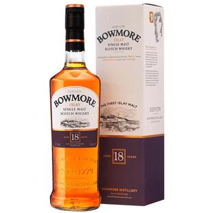 WHISKY L Bowmore波摩18年单一麦芽苏格兰威士忌进口洋酒行货