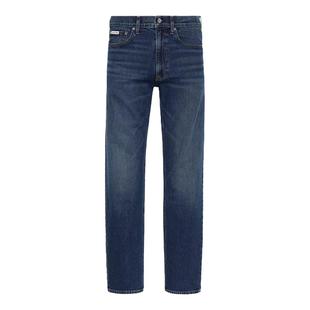 [保税仓]Calvin Klein男裤2025新款休闲直筒牛仔裤冬季百搭长裤男