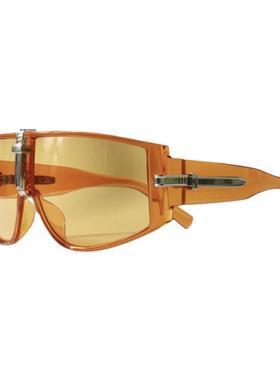 赛博朋克荧光绿UV400防风镜