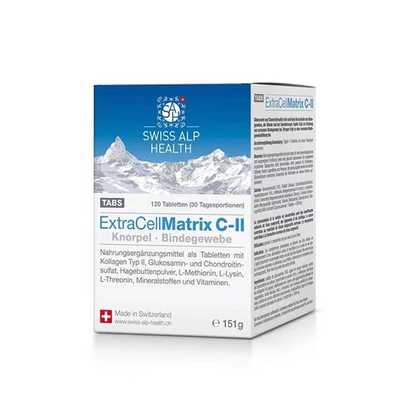 瑞士swiss alp health骨胶原蛋白片氨糖软骨素关节缓炎修复强健