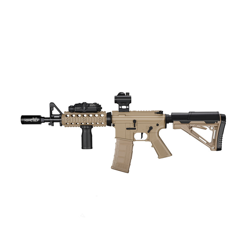 博涵M4A1二代金齿电动回膛冲锋玩具枪416模型wargame真人cs发射器