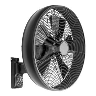 挂墙式电风扇商用复古壁扇金属仿古吊墙装饰餐厅工业大风力扇新品