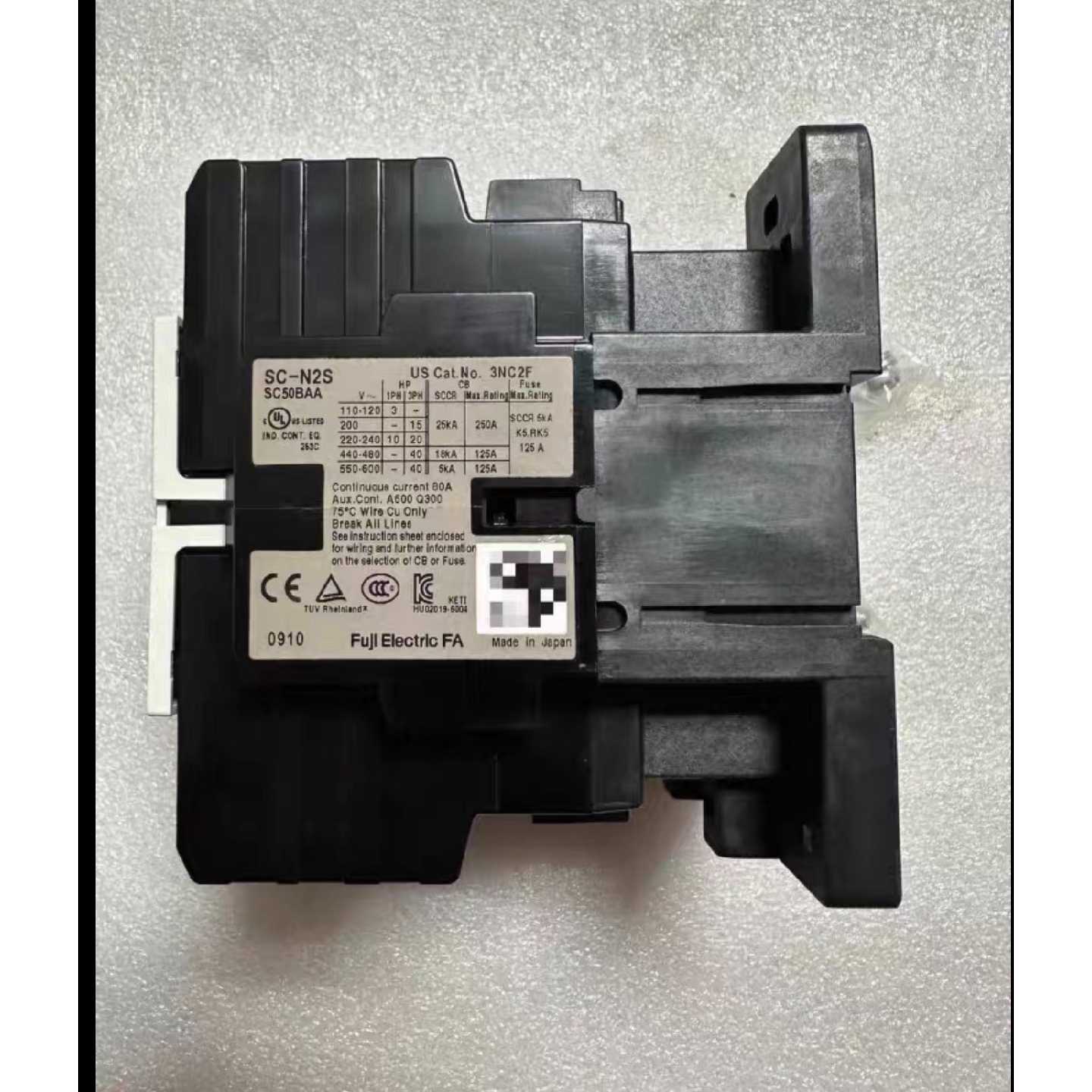 【议价-可维修】FUJI 接触器 SC50BAA SC-N2S/二手均有货