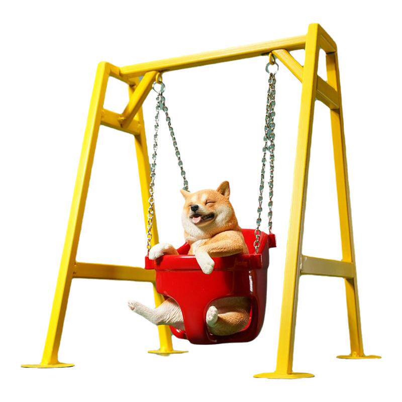柴犬摆件柴犬周边可爱手办