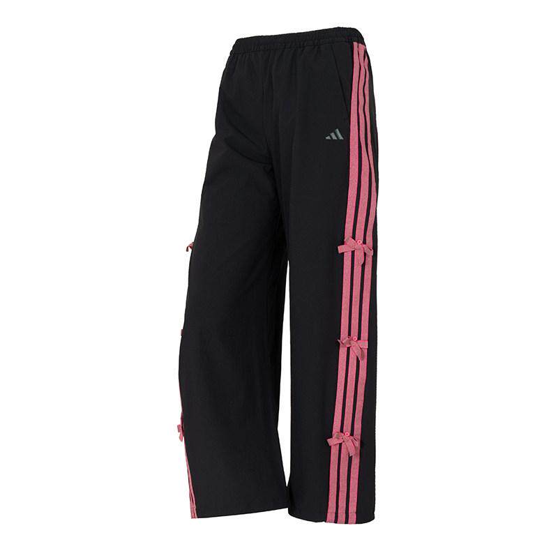 Adidas阿迪达斯三叶草女裤2026春季新款DCE WV PNT梭织长裤KR7598