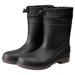 钢头劳保雨鞋防砸防滑水鞋耐磨工地煤矿保暖棉胶鞋男款加绒棉雨靴