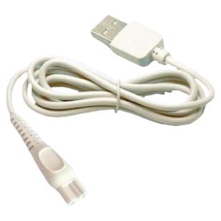 冲牙器通用充电线适用博皓5002 5025 F27 双圆孔扁头电源线