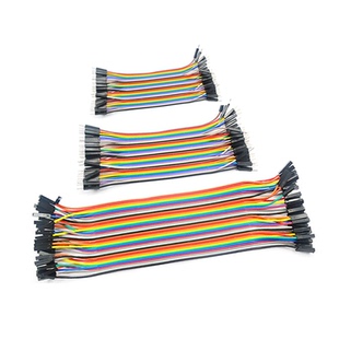 40P彩排杜邦线 10/21/30/40CM 母对母 公对母 公对公 12股铜丝