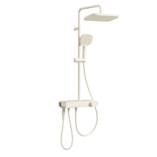 琴韵花洒箭牌枪灰淋浴花洒套装家用浴室增压喷头钢琴键淋浴器龙头