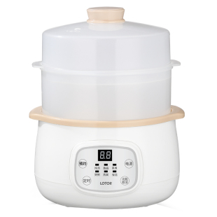 lotor电炖锅家用燕窝煲汤煮粥专用宝宝1一2人小定时预约隔水炖盅