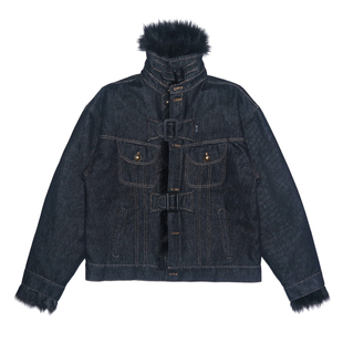 ASSEEN尔幸 羽绒内胆重磅牛仔夹克 内胆可拆卸 穿法多样 无惧严寒