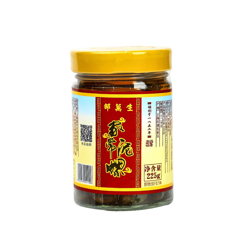 上海邵万生金标黄泥螺生腌醉制宁波特产个大无沙开盖即食老字号
