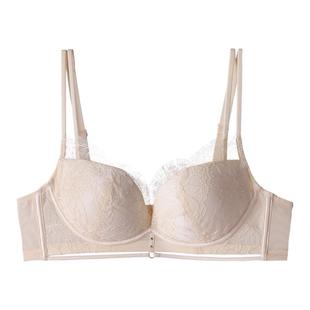 林卡内衣女罗马假日系列蕾丝小胸聚拢显大无钢圈中厚杯文胸罩