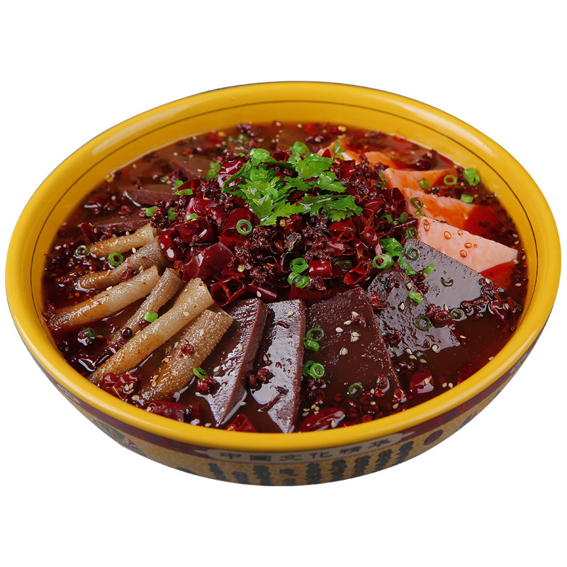 美之灵仿真毛血旺模型川菜样品