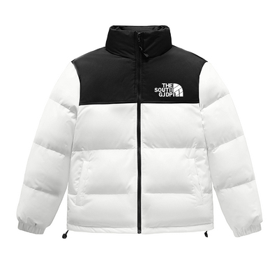 短款THE鸭绒防风保暖连帽男女