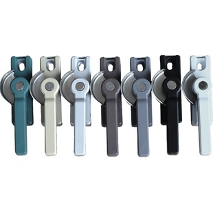 不锈钢窗锁塑钢窗锁扣平移铝合金门窗月牙锁移门窗户钩锁推拉配件