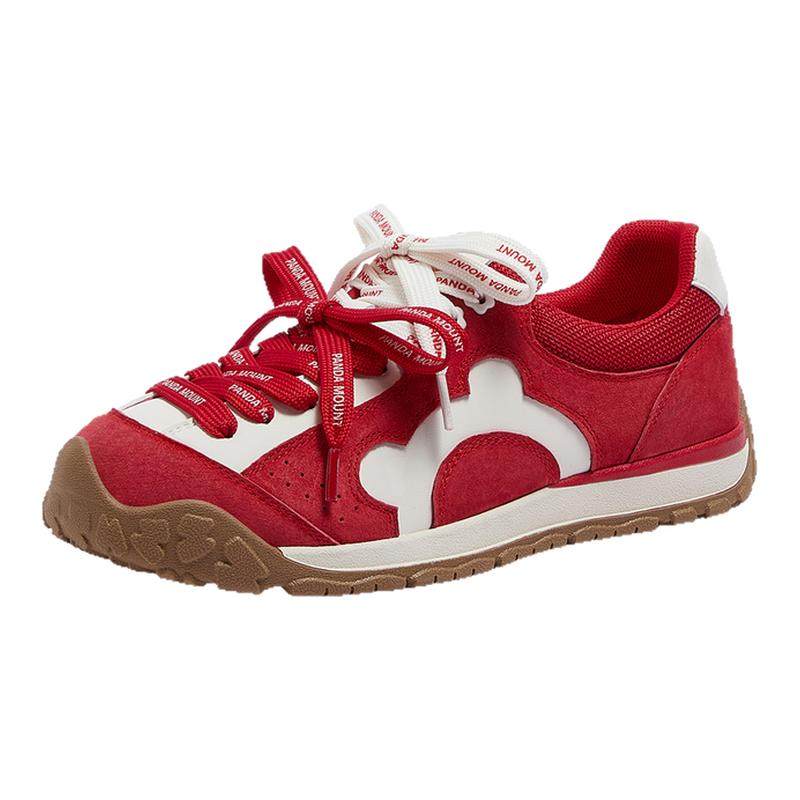 张予曦同款熊猫春夏防滑透气德训阿甘鞋拼色轻户外运动女徒步登山